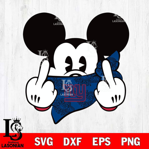 New York Giants mickey christmas 4 Svg Eps Dxf Png File, Digital Download, Instant Download