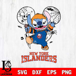 New York Islanders Stitch Michael Halloween Svg Eps Dxf Png File, Digital Download, Instant Download