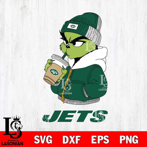 New York Jets Grinch Bougie Christmas Svg Eps Dxf Png File,Cricut svg files, Digital Download, Instant Download