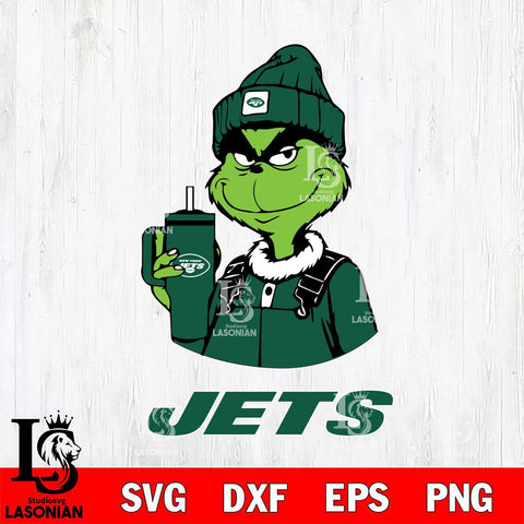 New York Jets Grinch Football Christmas Svg Eps Dxf Png File,Cricut svg files, Digital Download, Instant Download