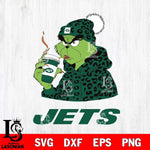 New York Jets Grinch Leopard Christmas Svg Eps Dxf Png File,Cricut svg files, Digital Download, Instant Download