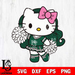 New York Jets Hello Kitty Cheerleader 7 Svg Eps Dxf Png File, Digital Download, Instant Download