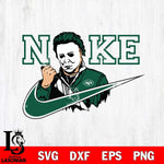 New York Jets Michael Myers Nike Svg Eps Dxf Png File, Digital Download, Instant Download