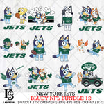 New York Jets NFL Bundle 12 Svg Eps Dxf Png File, Digital Download, Instant Download