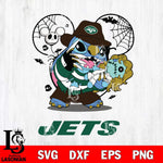 New York Jets Stitch Freddy Krueger Halloween Svg Eps Dxf Png File, Digital Download, Instant Download