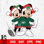 New York Jets mickey christmas 11 Svg Eps Dxf Png File, Digital Download, Instant Download