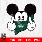 New York Jets mickey christmas 4 Svg Eps Dxf Png File, Digital Download, Instant Download