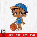 New York Knicks Betty Boop NBA 6 Svg Eps Dxf Png File, NBA svg, Digital Download, Instant Download