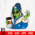 New York Knicks Boujee Grinch 9 Svg Eps Dxf Png File, Digital Download, Instant Download