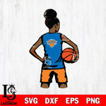 New York Knicks Girls sport 10 Svg Eps Dxf Png File, Digital Download, Instant Download