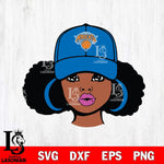 New York Knicks Girls sport 1 Svg Eps Dxf Png File, Digital Download, Instant Download