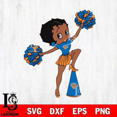 New York Knicks Girls sport 2 Svg Eps Dxf Png File, Digital Download, Instant Download