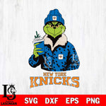 New York Knicks Grinch Leopard Svg Eps Dxf Png File, Digital Download, Instant Download