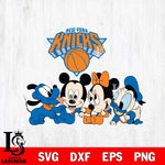 New York Knicks Mickey Minne 5 Nba Svg Eps Dxf Png File, NBA svg, Digital Download, Instant Download