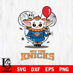 New York Knicks Stitch Pennywise Halloween Svg Eps Dxf Png File, Digital Download, Instant Download