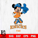 New York Knicks #1 Fan Minnie Mouse Svg Eps Dxf Png File, Digital Download, Instant Download