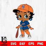 New York Mets Betty Boop MLB 7 Svg Eps Dxf Png File,Bundle MLB svg, Digital Download, Instant Download