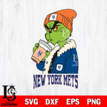 New York Mets Grinch Bougie Football Svg Eps Dxf Png File, Digital Download, Instant Download