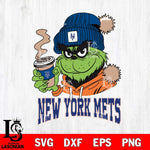 New York Mets Grinch Cofffe Hoodie Cut Files Cricut, Svg Dxf Eps Png file , Silhouette