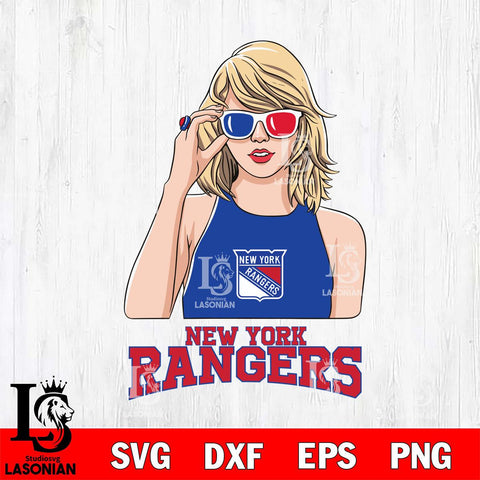 New York Rangers And Taylor Swift Fan Svg Eps Dxf Png File, Digital Download, Instant Download