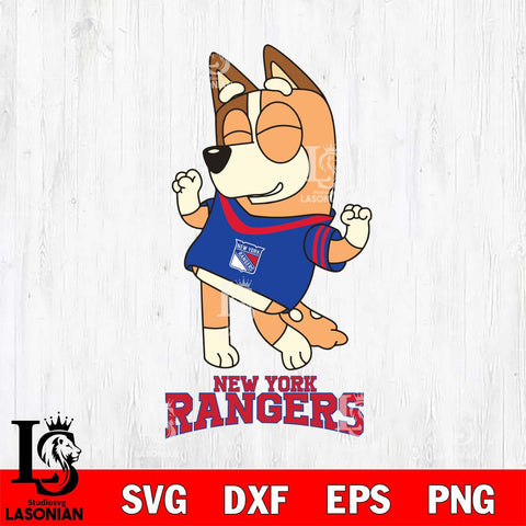 New York Rangers Chilli Dance Sport Svg Eps Dxf Png File, Digital Download, Instant Download