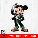 North Texas Mean Green Handsome Mickey Mouse Svg Eps Dxf Png File, Digital Download, Instant Download