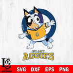 North Carolina A&T Bandit Heeler Rugby Svg Eps Dxf Png File, Digital Download ,Instant Download, Cricut File