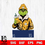 North Carolina A&T Grinch Leopard Svg Eps Dxf Png File, Digital Download, Instant Download