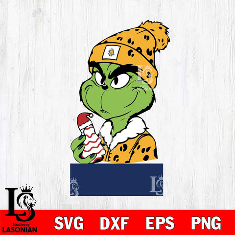 North Carolina A&T Grinch Tree Cake Svg Eps Dxf Png File, Digital Download, Instant Download