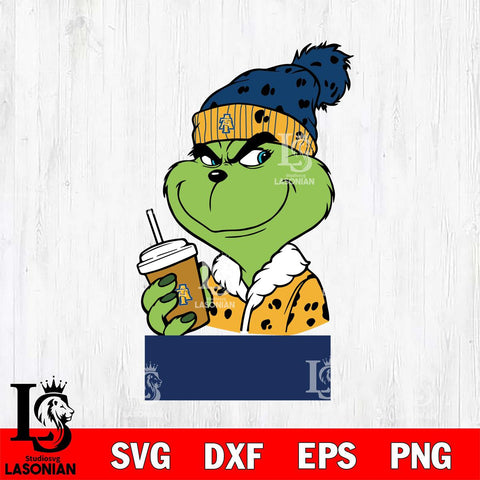 North Carolina A&T Grinch hat Svg Eps Dxf Png File, Digital Download, Instant Download