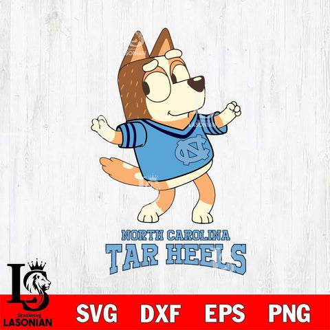 North Carolina Tar Heels Chilli Dance Svg Eps Dxf Png File, Digital Download, Instant Download