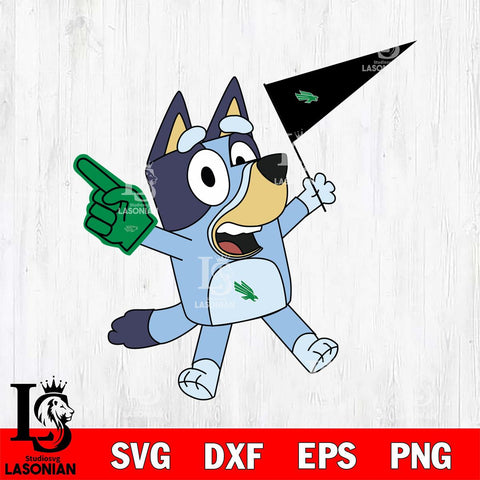 North Texas Mean Green Bluey flag Svg Eps Dxf Png File, Digital Download, Instant Download