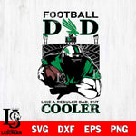 North Texas Mean Green Football Dad Cooler Svg Eps Dxf Png File, Digital Download, Instant Download