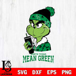 North Texas Mean Green Grinch Bougie Leopard Svg Eps Dxf Png File, Digital Download, Instant Download