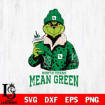 North Texas Mean Green Grinch Leopard Svg Eps Dxf Png File, Digital Download, Instant Download