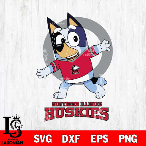 Northern Illinois Huskies Bandit Heeler Rugby Svg Eps Dxf Png File, Digital Download ,Instant Download, Cricut File