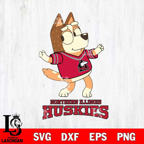 Northern Illinois Huskies Chilli Dance Svg Eps Dxf Png File, Digital Download, Instant Download