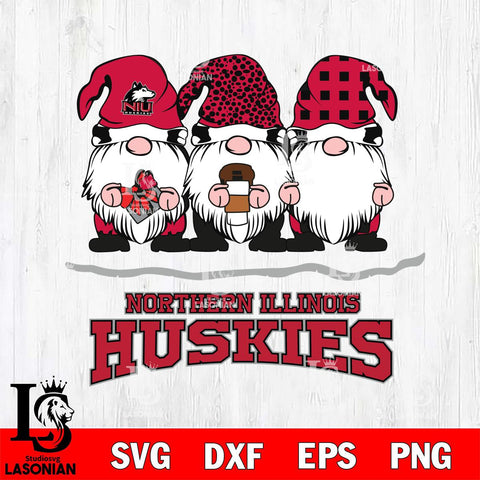 Northern Illinois Huskies Gnomes Coffee Svg Eps Dxf Png File, Digital Download, Instant Download