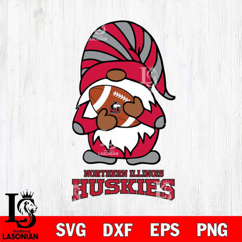 Northern Illinois Huskies Gnomes Football Svg Eps Dxf Png File, Digital Download, Instant Download