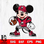 Northern Illinois Huskies Mickey Mouse Svg Eps Dxf Png File, NCAA svg, Digital Download, Instant Download