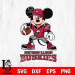 Northern Illinois Huskies Mikey Mouse Disney, Svg Eps Dxf Png File, Digital Download