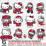 Northern Illinois Huskies NCAA Bundle 12 Svg Eps Dxf Png File, NCAA svg, Digital Download, Instant Download