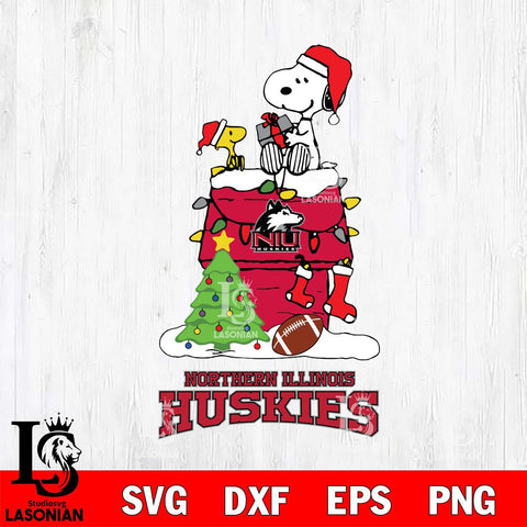 Northern Illinois Huskies Snoopy Sport 11 Svg Eps Dxf Png File, Digital Download