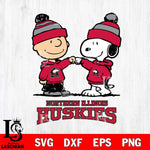 Northern Illinois Huskies Snoopy Sport 9 Svg Eps Dxf Png File, Digital Download