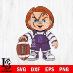 Northwestern Wildcats Chucky Horror 7 Svg Eps Dxf Png File, NCAA svg, Digital Download, Instant Download