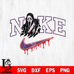 Northwestern Wildcats Ghostface Nike Svg Eps Dxf Png File, Digital Download, Instant Download