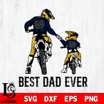 Notre Dame Fighting Irish Best Dad Ever Svg Eps Dxf Png File, Digital Download, Instant Download