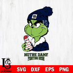 Notre Dame Fighting Irish Grinch Tree Cake Svg Eps Dxf Png File, Digital Download, Instant Download