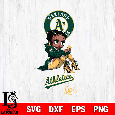 Oakland Athletics Beauty Black Fan Girl Football