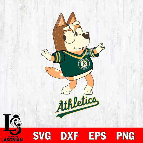 Oakland Athletics Chilli Dance Svg Eps Dxf Png File, Digital Download, Instant Download